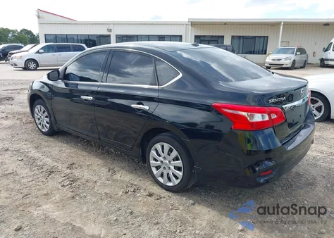 2016 Nissan Sentra Sv z USA, uszkodzony, nr VIN 3N1AB7AP1GL674712